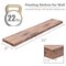 Sorbus Floating Shelves for Wall - 2 Long Floating Shelves for Bedroom, Kitchen, Living Room, Bathroom Shelves, Home Decor, Farmhouse - 35 x 9 Inch Wall Mounted Floating Shelves for Wall